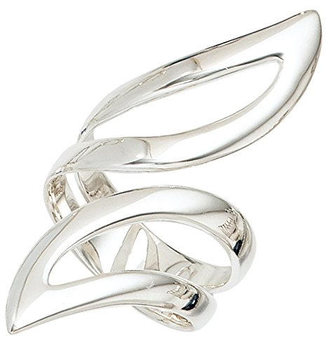Jobo Damen-Ring Statement offen aus 925 Sterling Silber