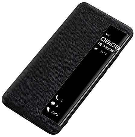 Hochwertige Ledertasche für Huawei P20 Pro/Mate 20/10/30/40 / X/RS. Flip Fall/Standby/Wake up/Abdeckung/Hartglas Displayschutzfolie/Smart, Handyhülle, Hülle