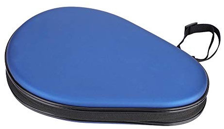 Keenso Tischtennisschläger Tasche, Wasserdichter Tischtennisschläger Tasche PU Schlägertasche Tischtennis-Zubehör