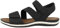 Geox Femme D Sandal Vega, Noir, 36 EU