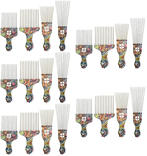 Cheveux Anti-Tresse Brosse Mentale Slick Fist Femme Outils Multi-Hommes Fournitures Fourche Coiffure Insert for Coupe De Cheveux Salon De Coiffure Acier Durable Huile Accessoire Homme brosse ( Couleur