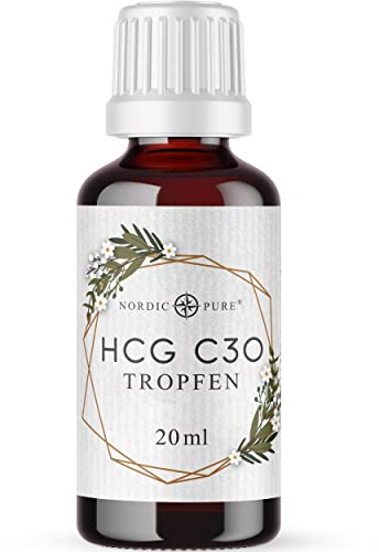 HCG Tropfen für Stoffwechselkur (hCG Diät) in Potenz C30 | 100% hormonfrei | Höchste Qualität