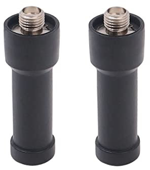 Namvo 2PCS Mini Antenne Courte Antenne en Caoutchouc Flexible pour Radio VHF Talkies Walkies Compatible avec Kenwood Baofeng BF-F8HP UV-5R UV-82 BF-888S