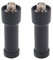 Namvo 2PCS Mini Antenne Courte Antenne en Caoutchouc Flexible pour Radio VHF Talkies Walkies Compatible avec Kenwood Baofeng BF-F8HP UV-5R UV-82 BF-888S