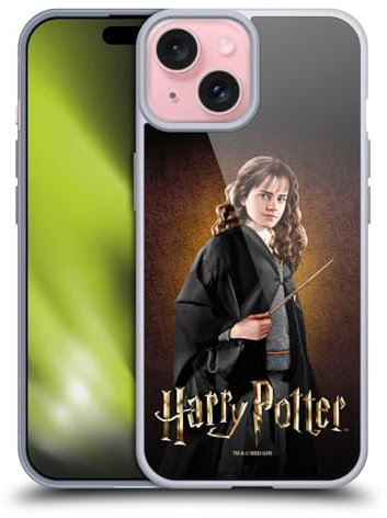 Head Case Designs Offizielle Harry Potter Hermione Granger Chamber of Secrets IV Soft Gel Handyhülle Hülle kompatibel mit Apple iPhone 15