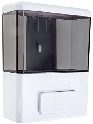 IMIKEYA Handseifenspender Zur Wandmontage Aus Pp-Material Manueller Schaumseifenspender Mit Transparentem Fenster Für Zuhause Bad Und Küche