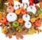 Fangoo 110pcs Fall Pumpkins Decor Set Artificial Gourd Fall Leaves Pinecones Acorns Berry Decor for Home Autumn Bowl Filler Thanksgiving Halloween Table Centerpieces Fall Wedding Decorations ﻿