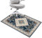 Honorstar Bodenschutzmatte für Hartböden 90x120cm Stuhlunterlage Gaming Teppich Bodenschutzmatte Bürostuhl Matte Rechteckig Bodenmatte rutschfest Bürostuhlunterlage Stuhlmatten (Mehrfarbig-3)