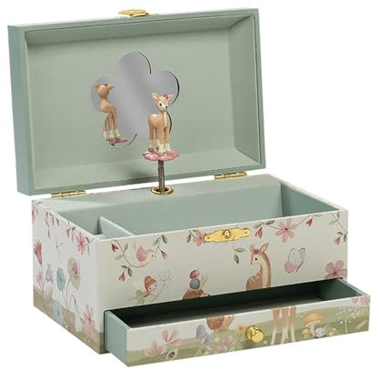 Little Dutch 126190 Schmuckkästchen mit Musik Reh - Fairy Garden