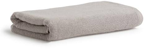Möve Soft Silence Duschtuch 67 x 140 cm aus 60% Baumwolle / 40% Viskose aus Bambus-Zellstoff, Silver Grey
