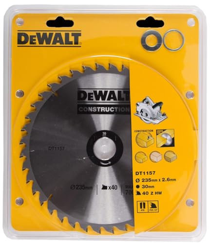 DeWalt DT1157QZ Lame de scie circulaire Série 30 235 x 30 x 40 dents (Import Grande Bretagne)