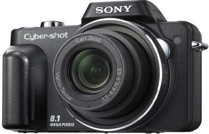 Sony Cyber-shot H10 Digital Camera - Black (8.1MP, 10x Optical Zoom) 3 LCD