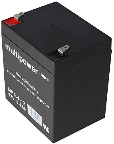 MP5.4-12 Multipower Blei-Akku 12 Volt 5400mAh