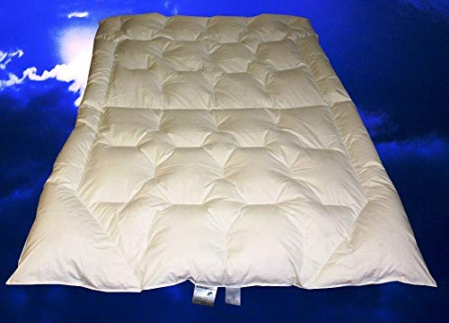 Betten Hofmann Premium Sommer Daunendecke Körperformbett 135x200 cm 100% Neue can. Gänsedaunen