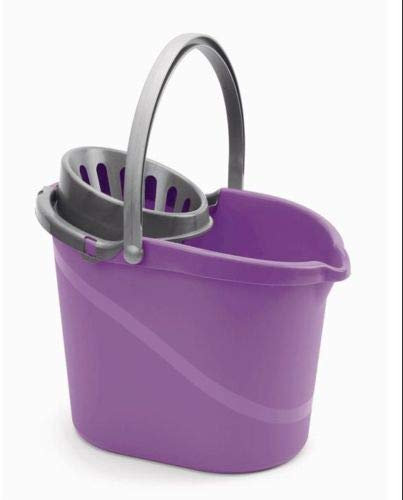 Entidad Maya - Cubo+Escurridor Oval.14L Surt.Fucsia/Lila 090209