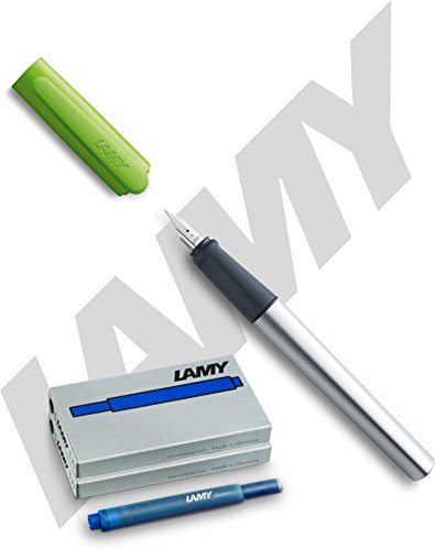 Lamy Nexx Fountain Pen/Nib Size A Füllhalter + Patronen lime
