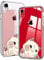 Idocolors Transparent Shockproof Protective Case with Cute Cow Pattern for iPhone XR, Fun Graffiti Animal Pattern, Corner Protection + Soft TPU Bumper Cover, Slim Protective Cover