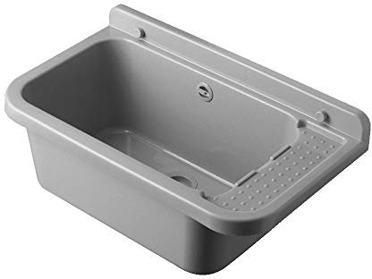 Idroclic - Pilozzo a Muro in Resina da 60 cm Bianco