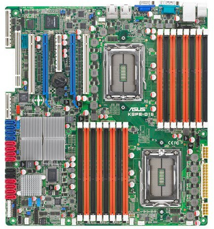 Asus KGPE-D16 Mainboard Sockel AMD SR5690 16x DDR3 Speicher SSI EEB 3.0 (Generalüberholt)