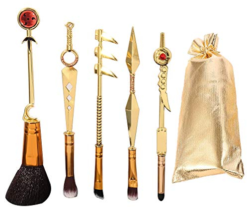 Gobbuy Professionelle Kosmetik Make Up Pinsel japanische Anime Naruto Make up Pinsel Set Professionelle Brushes Augen Gesicht Lidschatten Geburtstag