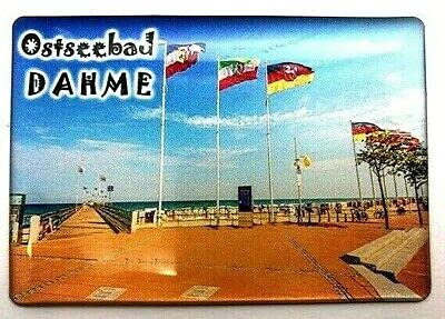 Ostseebad, Ostsee, Dahme,Deutschland Souvenir-Kühlschrankmagnet Fridge Magnet 07102112