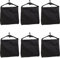 Goshoot 6Pcs Heavy Duty Sandbag C Stand Sand Bags Weight Bag Empty for Light Stand Tripod Photo Studio Boom Arm Photography Equipment Video