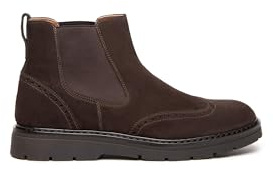 Nero Giardini I400351U Stivaletti Chelsea Uomo in Camoscio