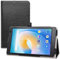 LIFANG Compatible con Blackview Tab 6 Funda,Soporte Cuero con Slim PU Funda Caso Case para 8 Blackview Tab 6 Tableta,Negro
