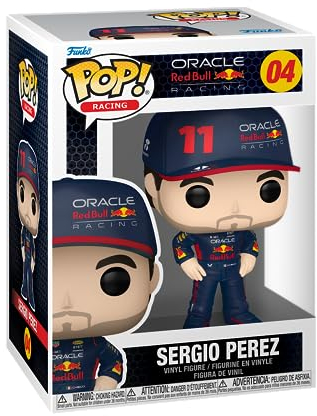 Funko POP! Vinyl: Formula 1- Sergio Perez - Red Bull F1 - Collectable Vinyl Figure - Gift Idea - Official Merchandise - Toys for Kids & Adults - Sports Fans - Model Figure for Collectors and Display