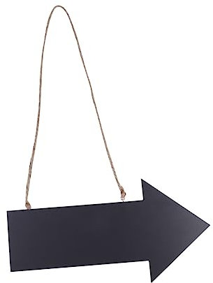 Ciieeo Kreidetafel Zeichen Richtungszeichen Tür-tafel-schild Wegweiser Holz Tafel Hochzeitszeichen Kaffee-dekor Wegweiser Partei Hängendes Tafel-wegweiser Bambus Lebensmittel Holzschild