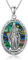 ONEFINITY Marienhalskette für Frauen 925 Sterling Silber Marienanänger Wunderbare Medaille Marienmutter Anhänger De La Virgen Maria Medaillon Heilige Maria Anhänger