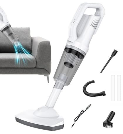 Genérico Cordless Vacuum Cleaner| Cordless Upright Stick Vacuum| Cordless Bagless Vacuum Cleaner| Handheld Stick Vacuum| Lightweight Stick Vacuum| USB Charging| For Carpet Floor Pet Hair Cleaning