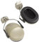 ZFFOZZ Tactical Shooting game Noise Reduction Ear Muffs, FAST Helmet EarMuff Mounted Version Soundproof Hearing Protection Earmuff(Sand Color)