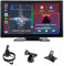 plimpton 9 Pulgadas Carplay Inalámbrico Android Auto Pantalla Coche, Pantalla TáCtil para Coche IPS HD, Car Play con BT, AUX, Mirror Link, Navegación GPS, Assistant de Voz, L2