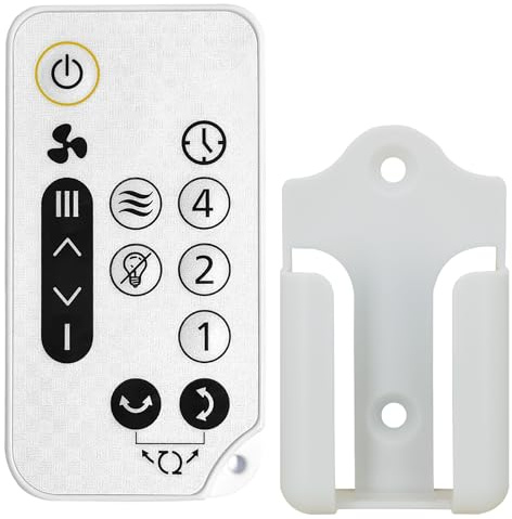 Mando a distancia de repuesto para ventilador Woozoo Globe SC15T PCF-SC15T 1354207, con soporte de montaje en pared