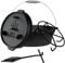 Dutch Oven Set Gusseisen 1,8L-13,6L – Feuertopf mit Deckelheber, Schmortopf mit & ohne Füße, Schlitz für Themormeter, inkl. Kochbuch – Perfekt für BBQ Indoor & Outdoor (ohne Füße, 1,8l - O1)