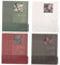 DIYEAH 1 Set Briefpapier Umschlagpaket Geschäftsumschläge Farbige Umschläge Notiznummern Vintage Einladungspapier Umschläge Für Einladungen Zeitschriften Vintage Luftpost Briefpapier