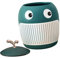 Vaguelly Mini De Bureau Bac à Ordures Mignon Forme Pour Espace à Peacock