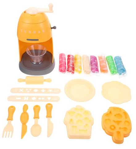 HANABASS Machine à Glace pour Garçon Fille Jouet Simulation Glace Argile Colorée Faire Soi-même Garçon Fille