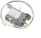Zoegneer WPF21-EX - Termostato regolatore di temperatura per frigorifero con sonda a 2 pin, lunghezza 50 cm, per casa, cucina, frigorifero, parti di ricambio argento