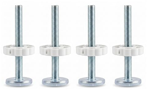 4 Pack Stair Gate Spindle Bolts, M10 x 100mm Stair Gate Fittings | Safety Gate— No Drill Baby and Pet Safety Gate Fittings, Compatible with Lindam Dreambaby Safety 1st
