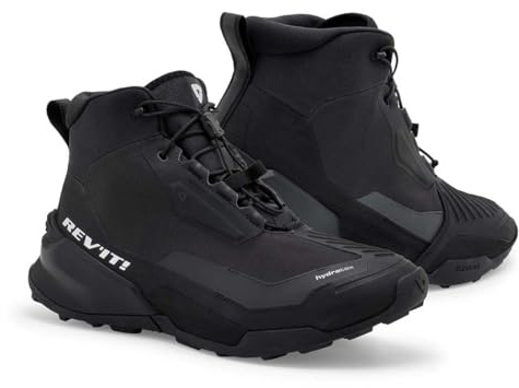 Revit Subduction H2O wasserdichte Motorrad Schuhe, schwarz/anthrazit, 41