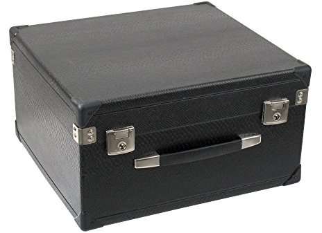 Alpenklang Koffer für 3-Reihige Harmonikas (Tragekoffer für 3-Reihige Harmonika, Holzkern, Kunstlederbezug)