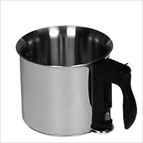 Riess 1951-043, Cristal Simmertopf, 1.5 Liter, mit Wasserstandsanzeige, 16cm Durchmesser, Edelstahl