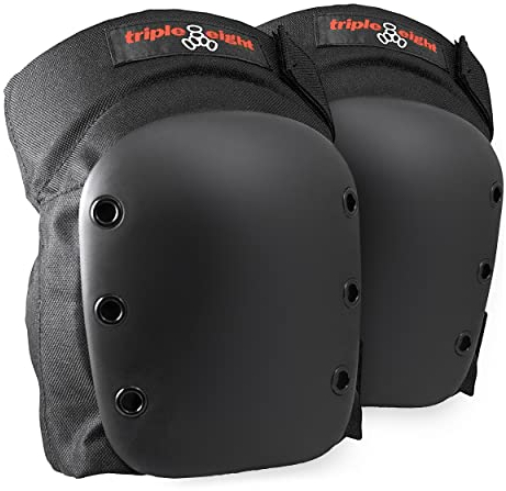 Rodillera Triple 8 Street (X-Small), color negro