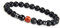 GD GOOD.designs Chakra Perlenarmband aus Onyx Natursteinperlen I Kugelarmband mit roter Jaspis Perle I Armband Männer (Rot)