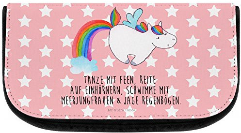Mr. & Mrs. Panda Kosmetiktasche Einhorn Pegasus - Geschenk, Kulturtasche, Kosmetikbeutel, Kulturbeutel, Spielen, Schminktasche, Einhörner, Unicorn,
