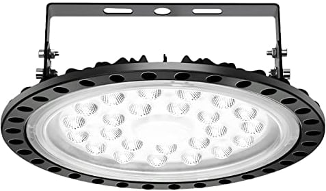 Viugreum LED UFO, 100W Led Hallenstrahler, 6000K-6500K Kaltweiß 120°Abstrahlwinkel Industrielampe 10000LM LED High Bay Licht IP65 SMD2835 96Leds für Hallenbeleuchtung, Werkstattbeleuchtung
