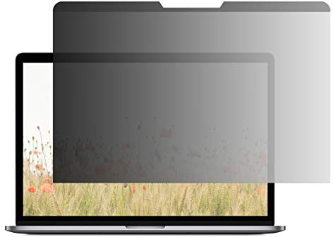 Amazon Basics - Pantalla de privacidad delgada magnética para Macbook Pro de 13 (33 cm)