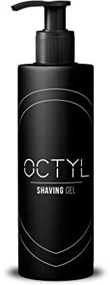 OCTYL - Transparentes Rasiergel für Männer | Präzises Bart-Styling | Kombinierbar mit Styling-Puder | Frische Formel ohne Rückstände